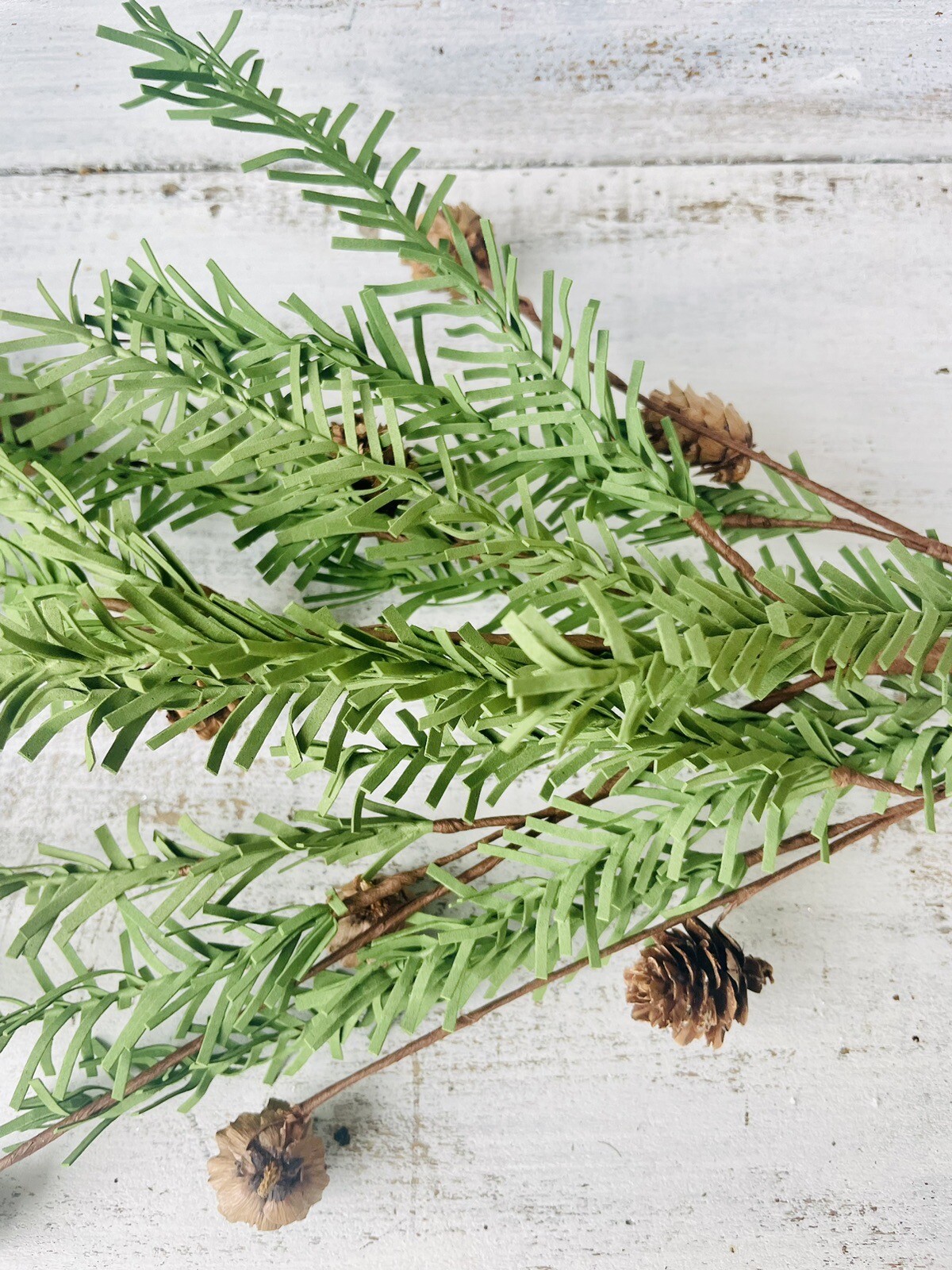 Pine With Pinecones Greenery Pick, 32”