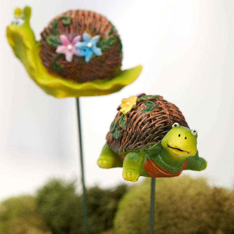 Miniature Fairy Garden Critter Pick | 2 Pieces