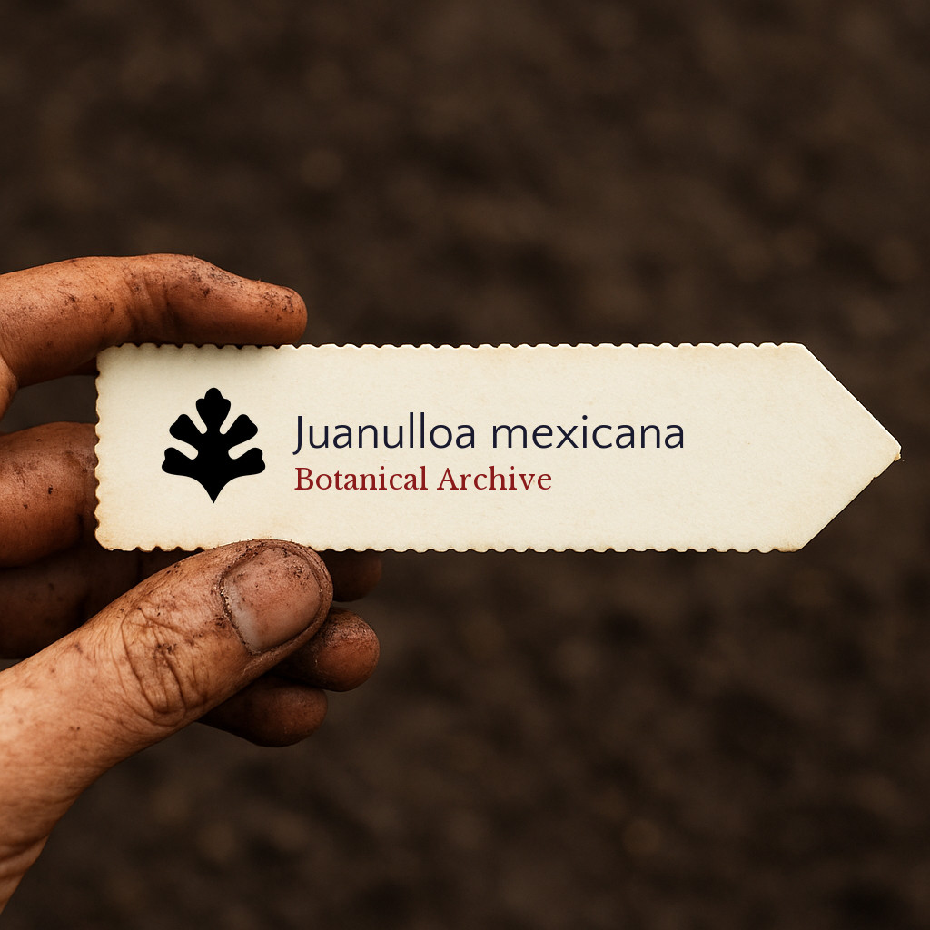 Juanulloa mexicana | Gold Finger Plant | 10 SEEDS – Gold Finger Plant | Mexican