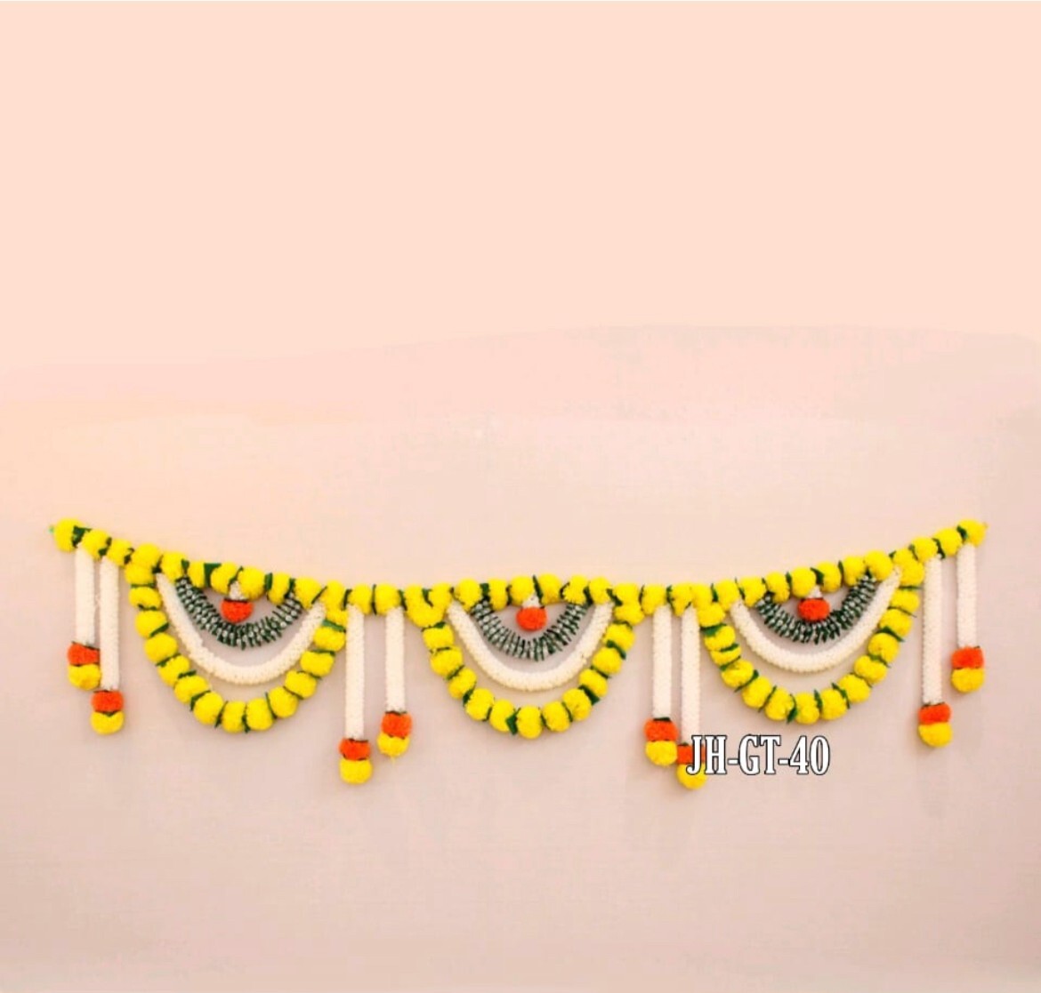 6 Feet Marigold heavyduty backdrop Toran garland indian wedding diwali decor