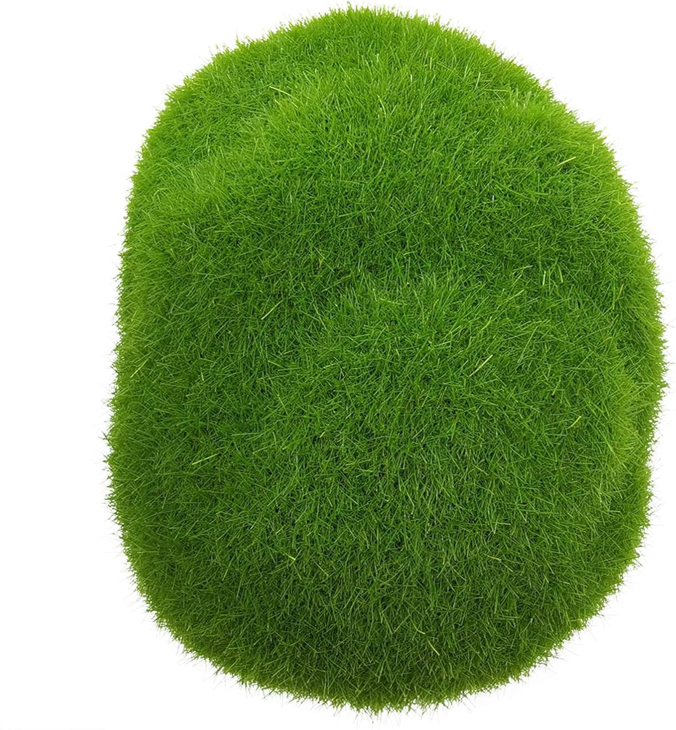 30PCS 3 Size Artificial Moss Rocks Decorative, Green Moss Balls,Moss Stones,