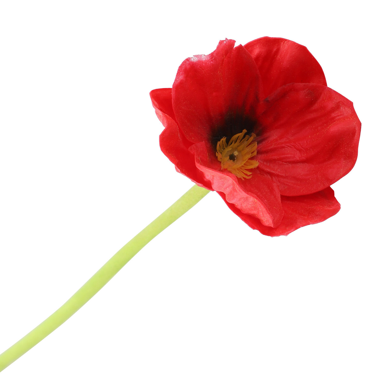 Artificial Poppy Silk Flowers Wedding Bouquet Desk Room Decor Ornaments Deco FFG