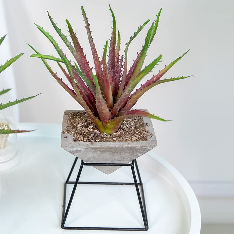 1 Piece Fake Succulent Plant Artificial Succulent Aloe Plant Realistic Textur…