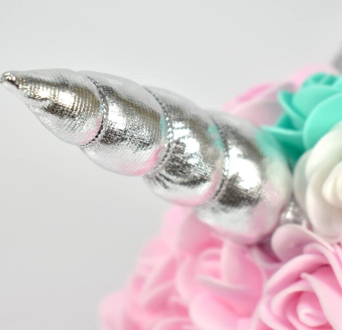 Rose Flower Unicorn Handmade Flower Mythical Beast Simulation Foam Valentine’s