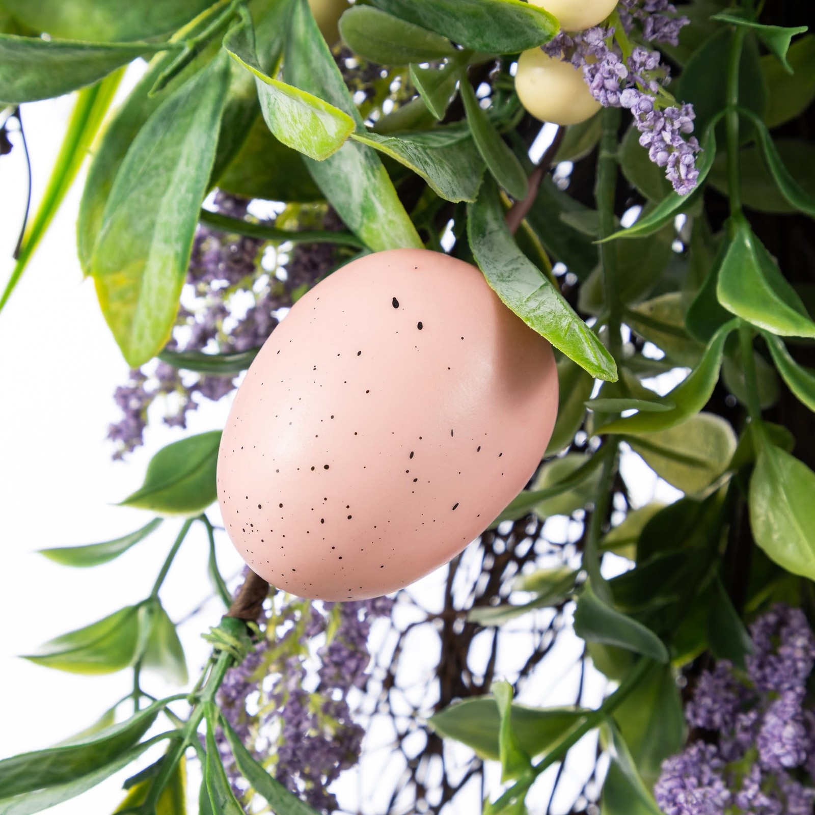 Easter Swag 28 Inch Artificial Spring Teardrop Wreath for Front Door & Porch …