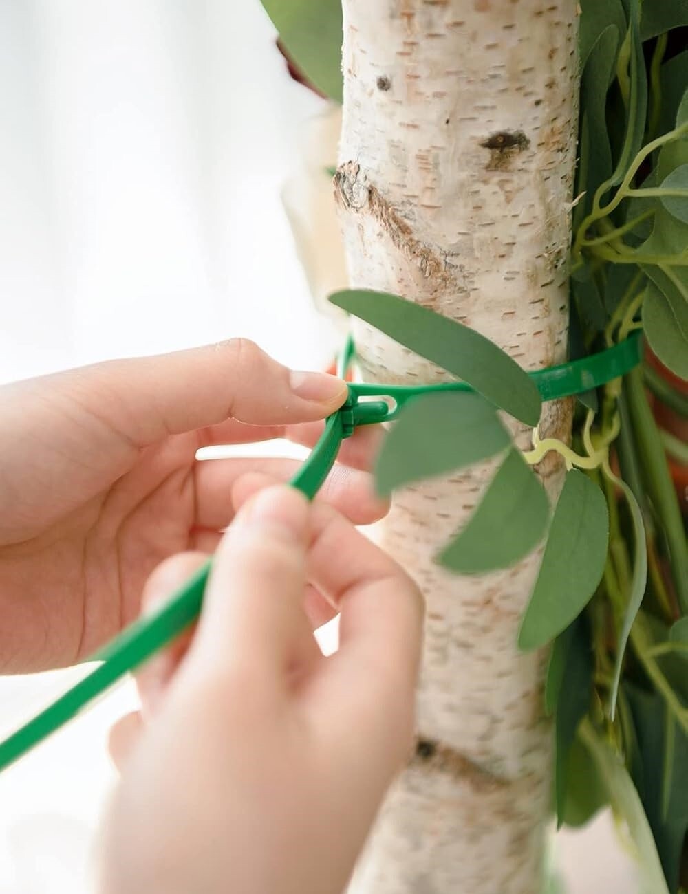 Guirnalda de flores artificiales para decoración floral de arco de boda US NUEVO