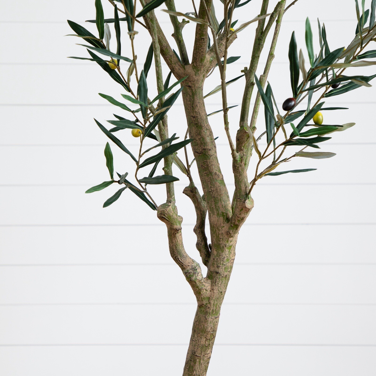 7′ Artificial Greco Olive Tree Home Decor. Retail $329