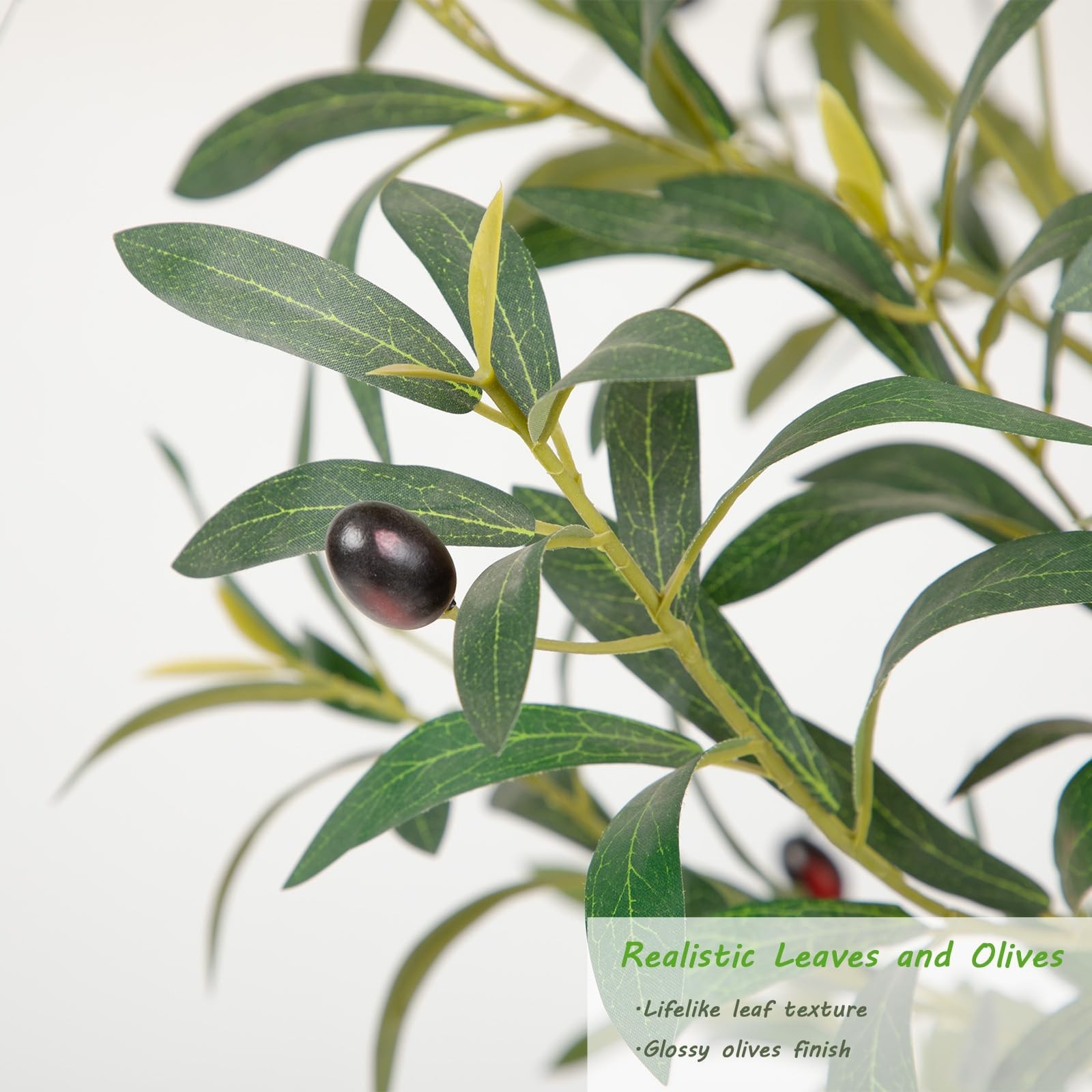 Nafresh Faux Olive Tree 6ft Indoor & Outdoor
