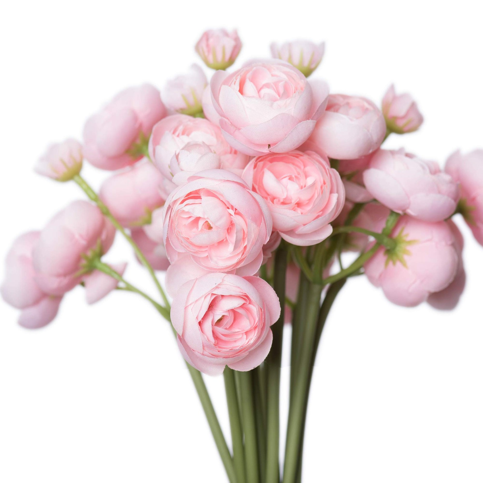 Vickerman 15.5″ Contemporary Fabric Artificial Lotus Bundle in Pink