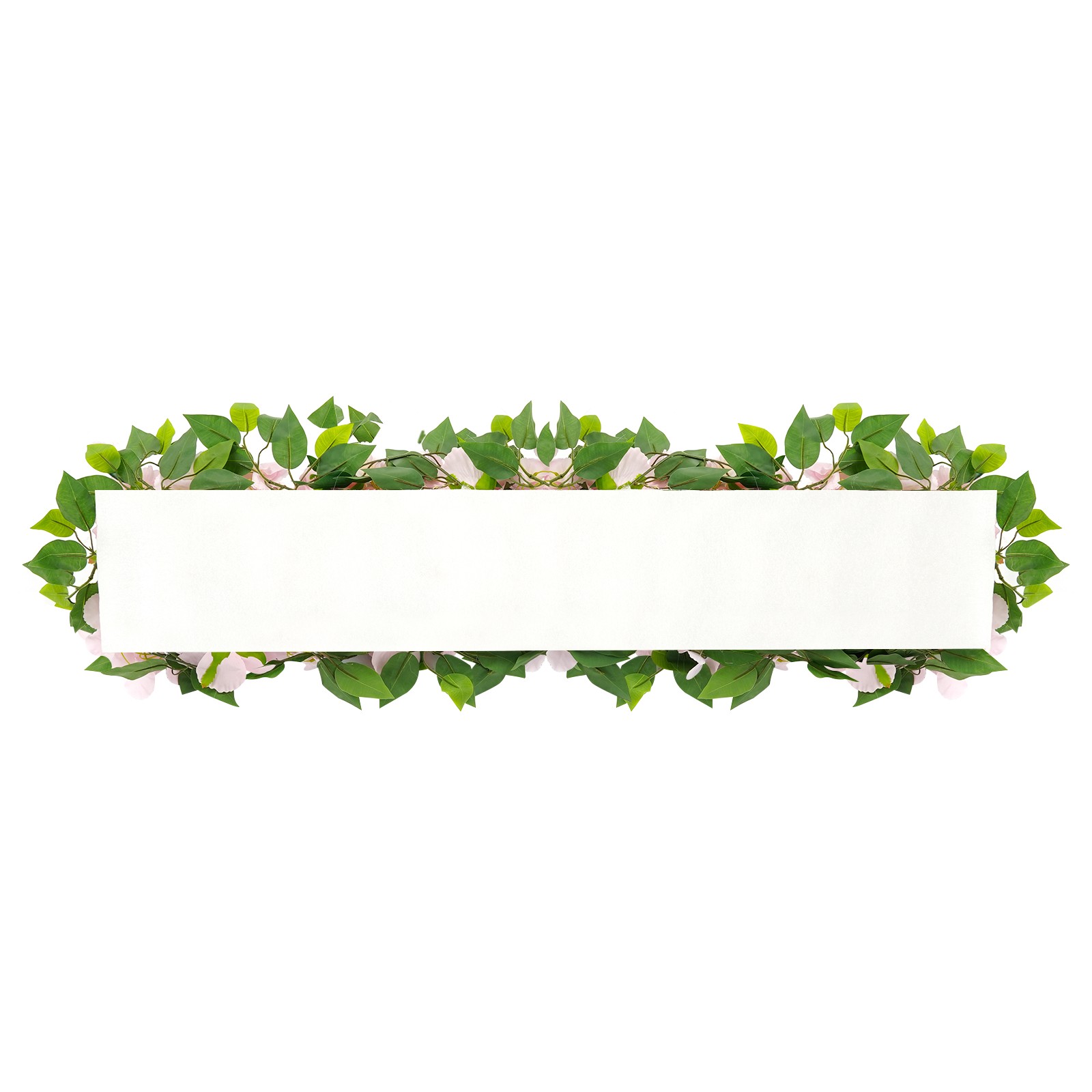 100cm Artificial Pink Rose Flower Row Table Centerpiece Flowers Wedding Decor