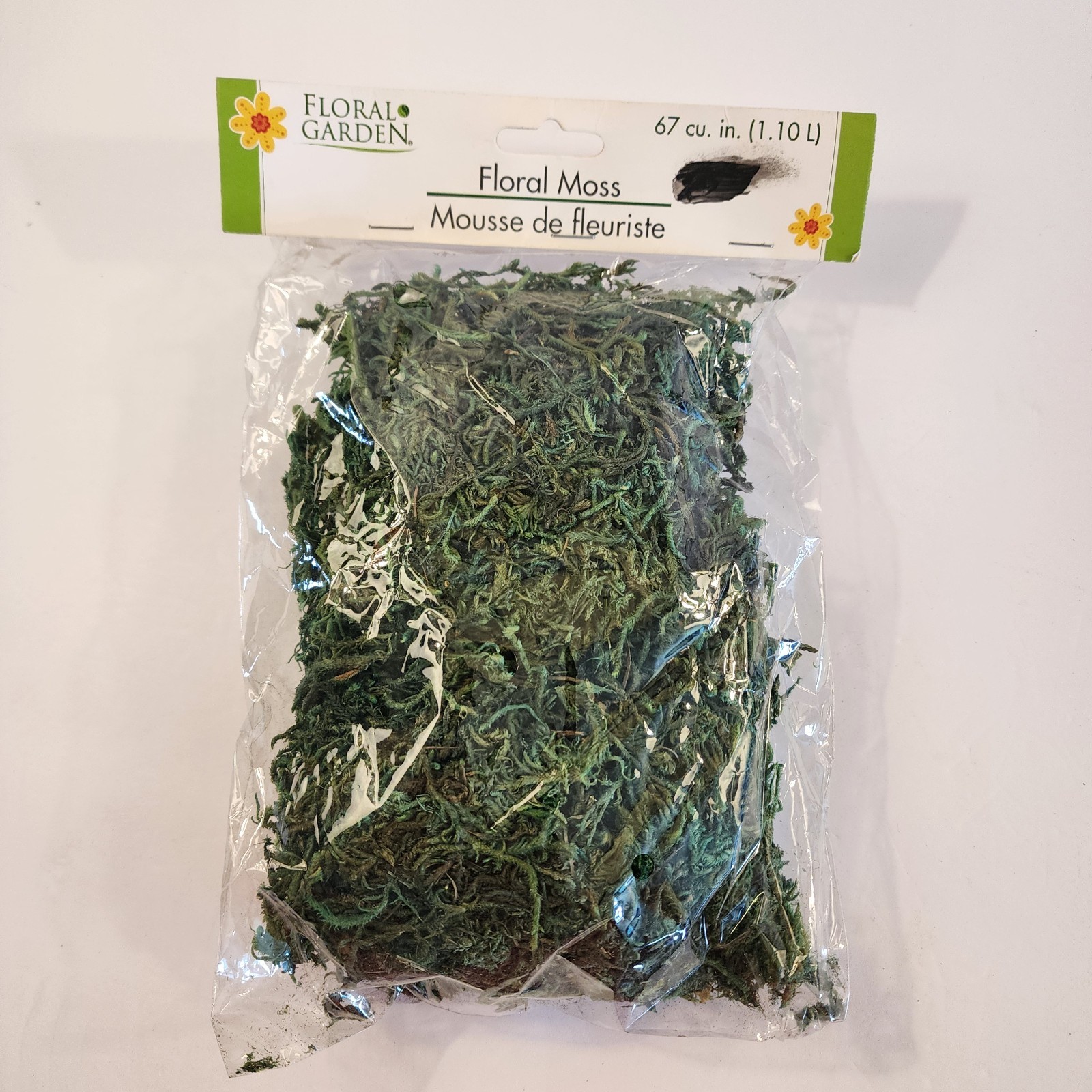 Floral Gardens; 1 Floral Moss; 1 Reindeer Moss; for Crafting/Decoration..