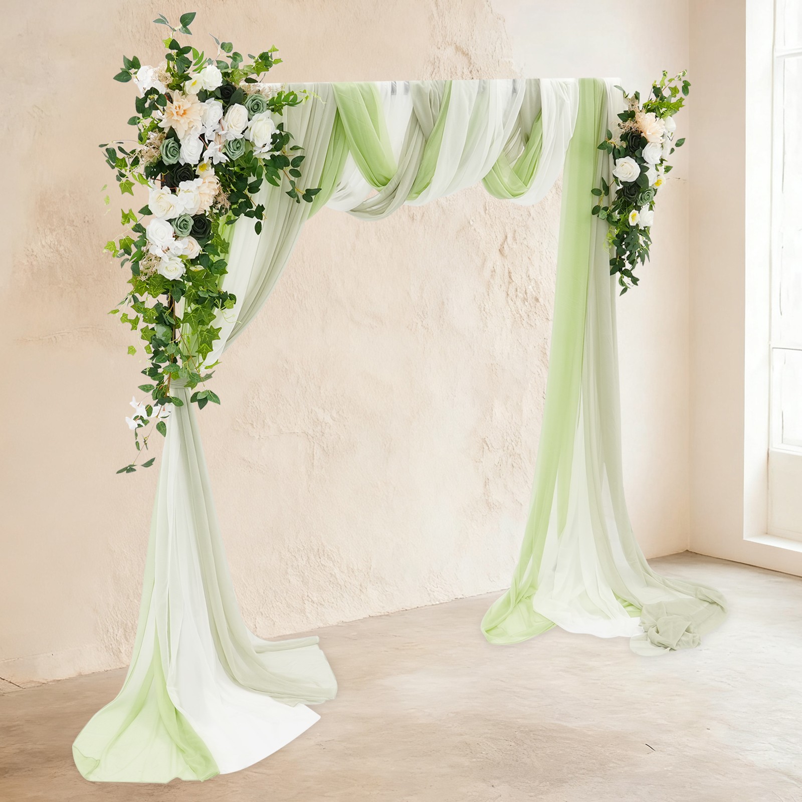 Decorative Artificial Flowers, Artificial Wedding Arch Flower Kit, Wedding Artif