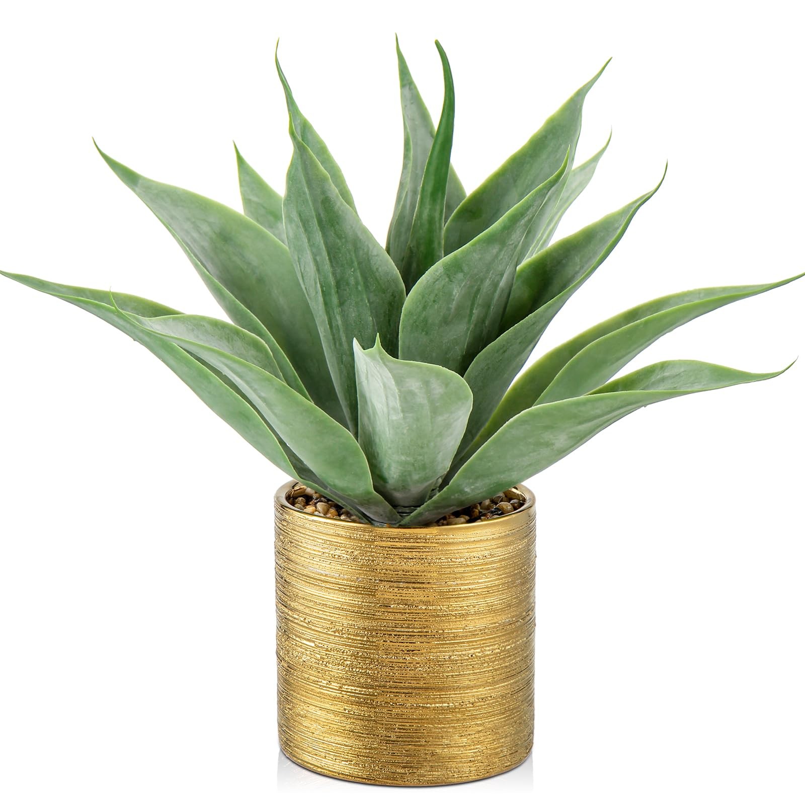 Large Faux Agave Plants Artificial Aloe Plant Fake Succulent Plants in Pot Re…