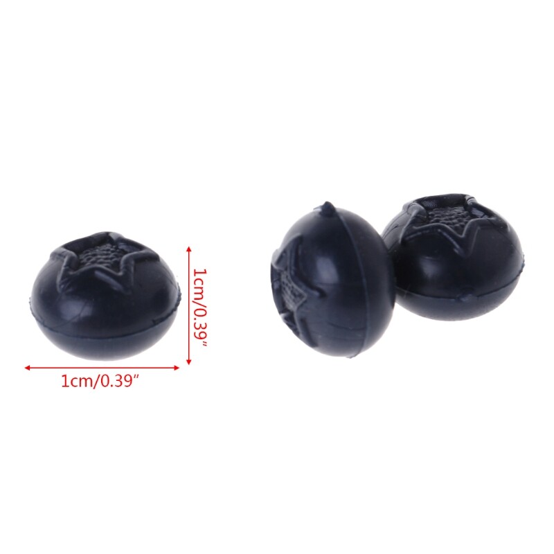 50pcs Artificial Blueberry Plastic Fake Fruit Disply Home Party Decor