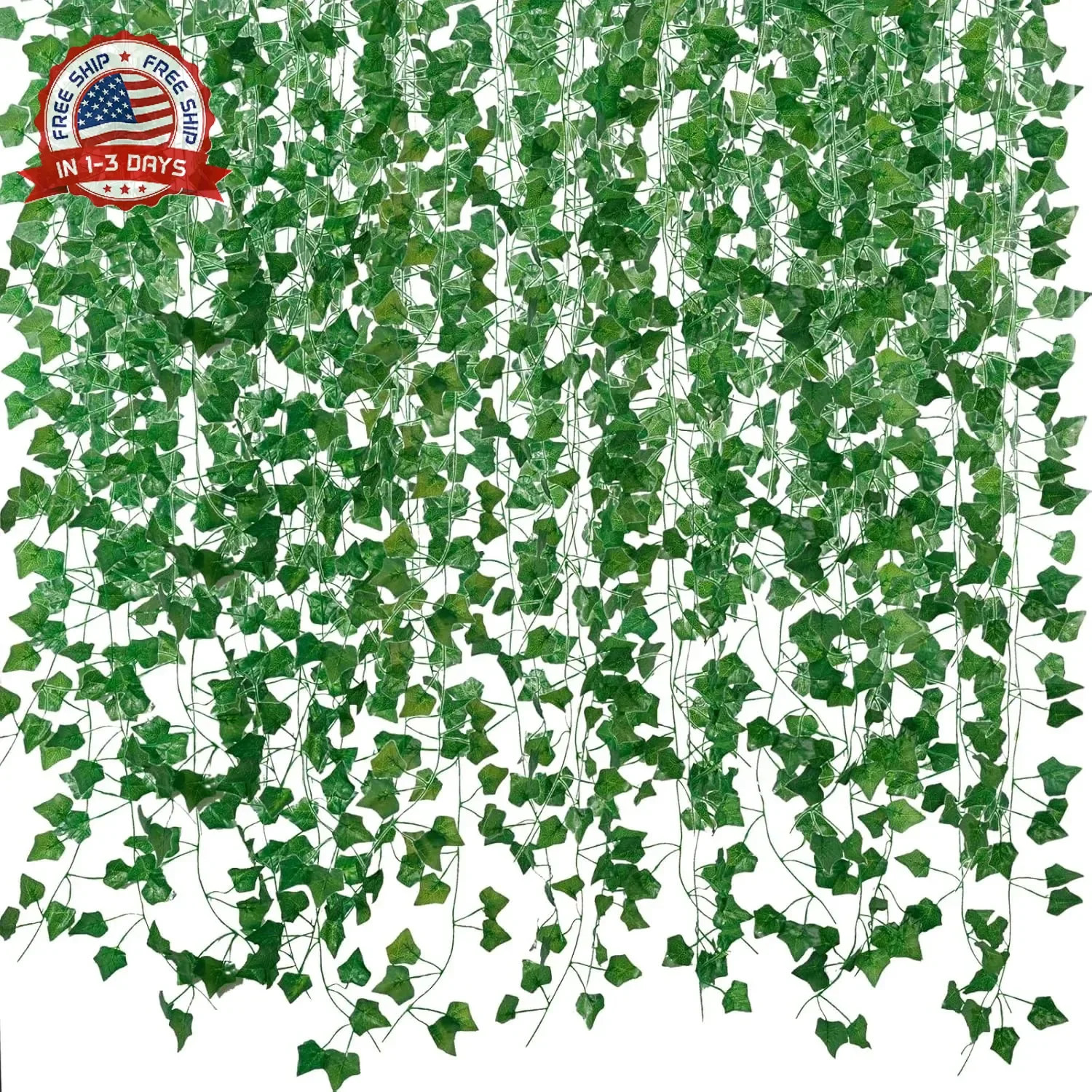 Freyalife Fake Vines for Room Decor(48Pack336Ft) Aesthetic Artificial Plant Ivy