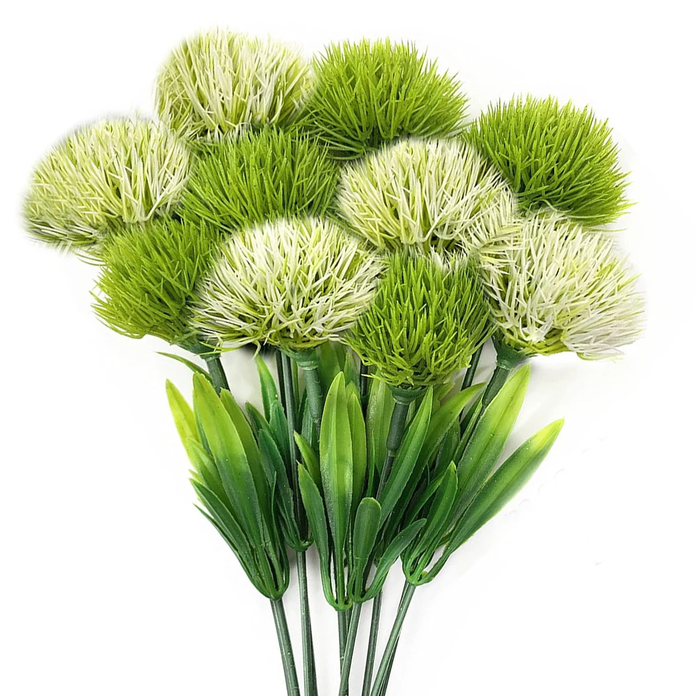 10pcs Mixed Artificial Dandelion Flower Bouquet Plastic Fake Flowers Home Decor