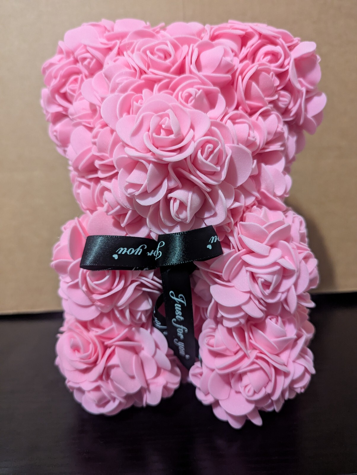 Artificial Flower Eternal Rose Teddy Bear best gift for any Ocassion.