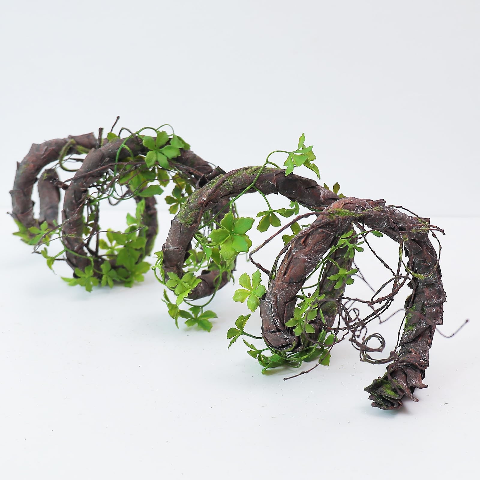 71inch Artificial Posable Tree Branches Hanging Bendable Moss Greenery Garlan…