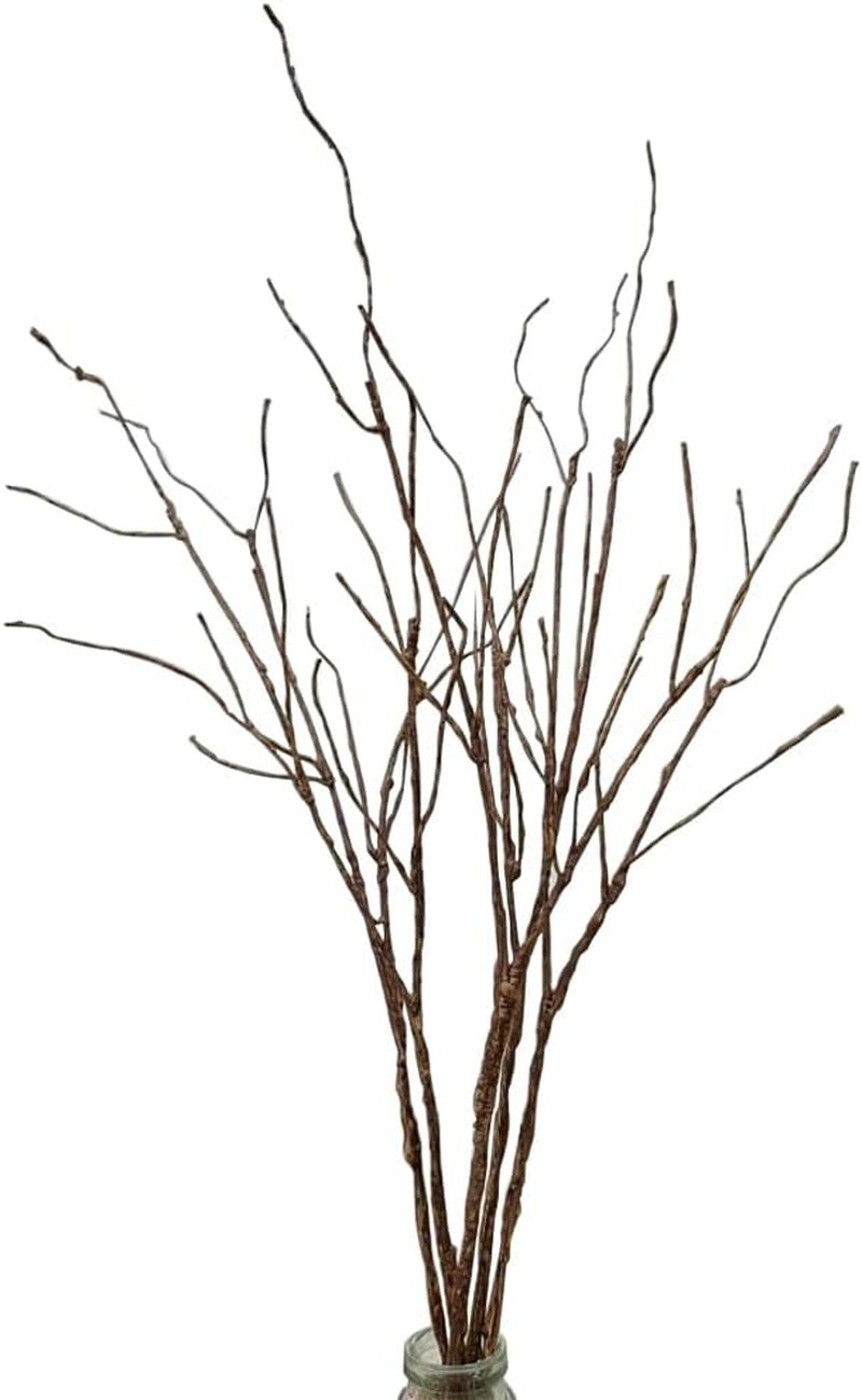 5PCS Artificial Lifelike Curly Willow Branches Decorative Dried Birch Twigs 2…