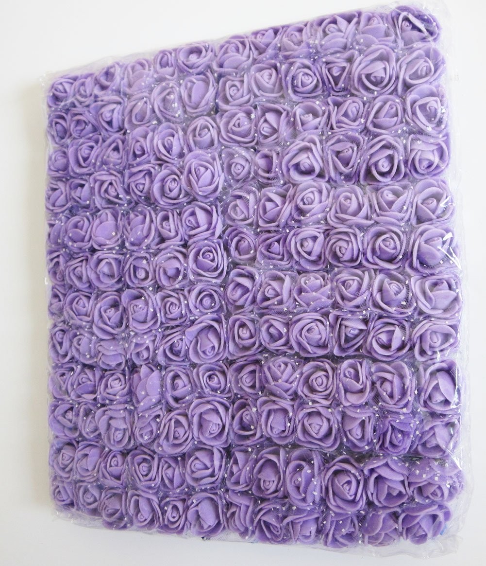 Mini Fake Rose Flower Heads 144pcs Mini Artificial Roses DIY Wedding Flowers …