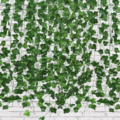 Fake Vines for Room Decor 86 FT Artificial Ivy Garland Hanging Plants Green