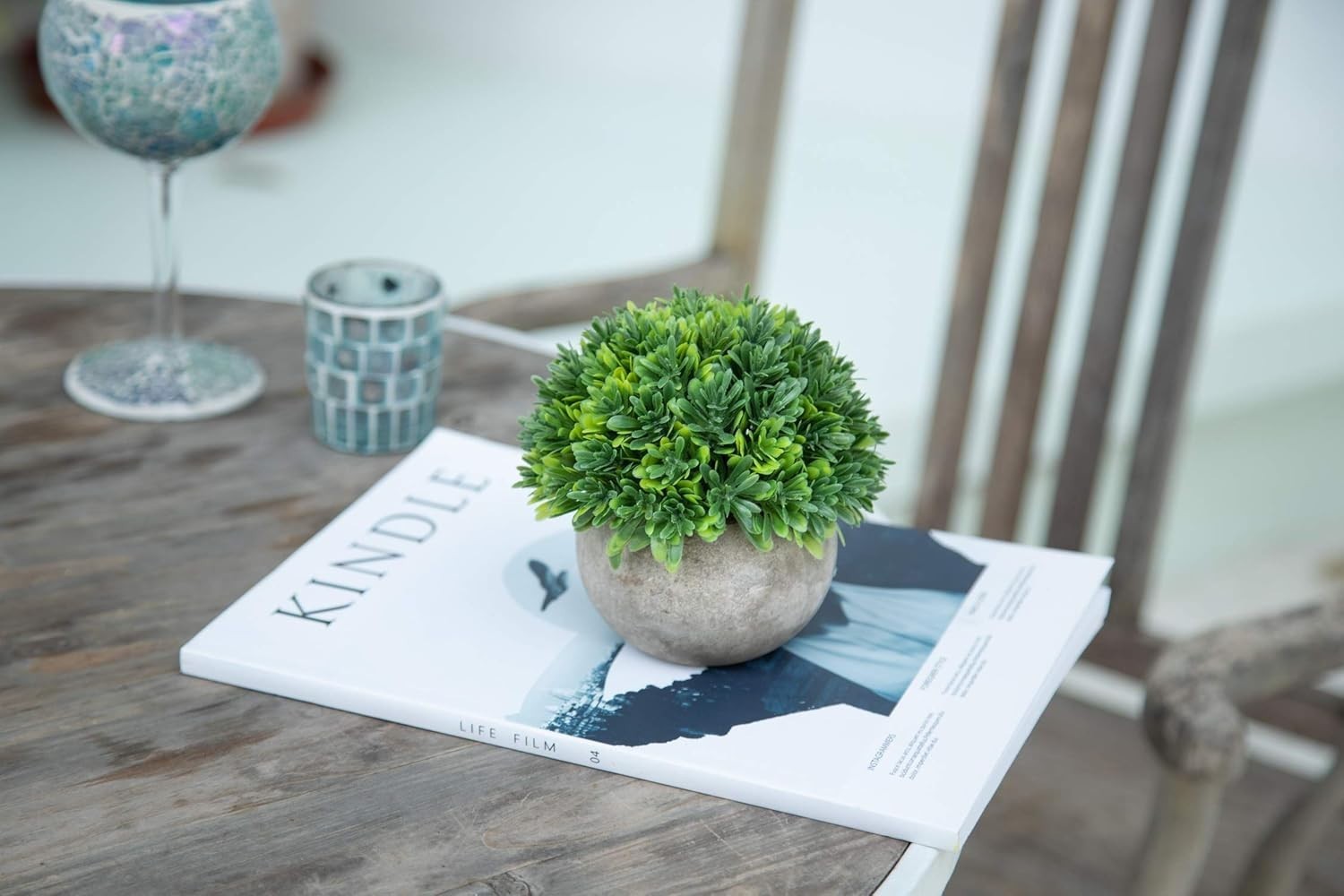 Dust Resistant Artificial Boxwood Plant – Charming Decor for Every Occasion