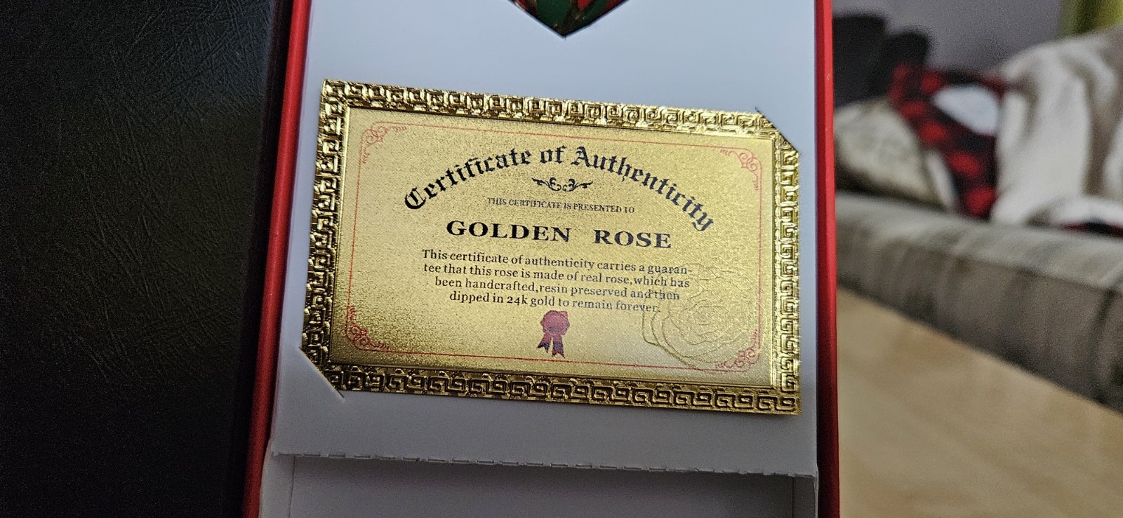 Golden Forever Rose
