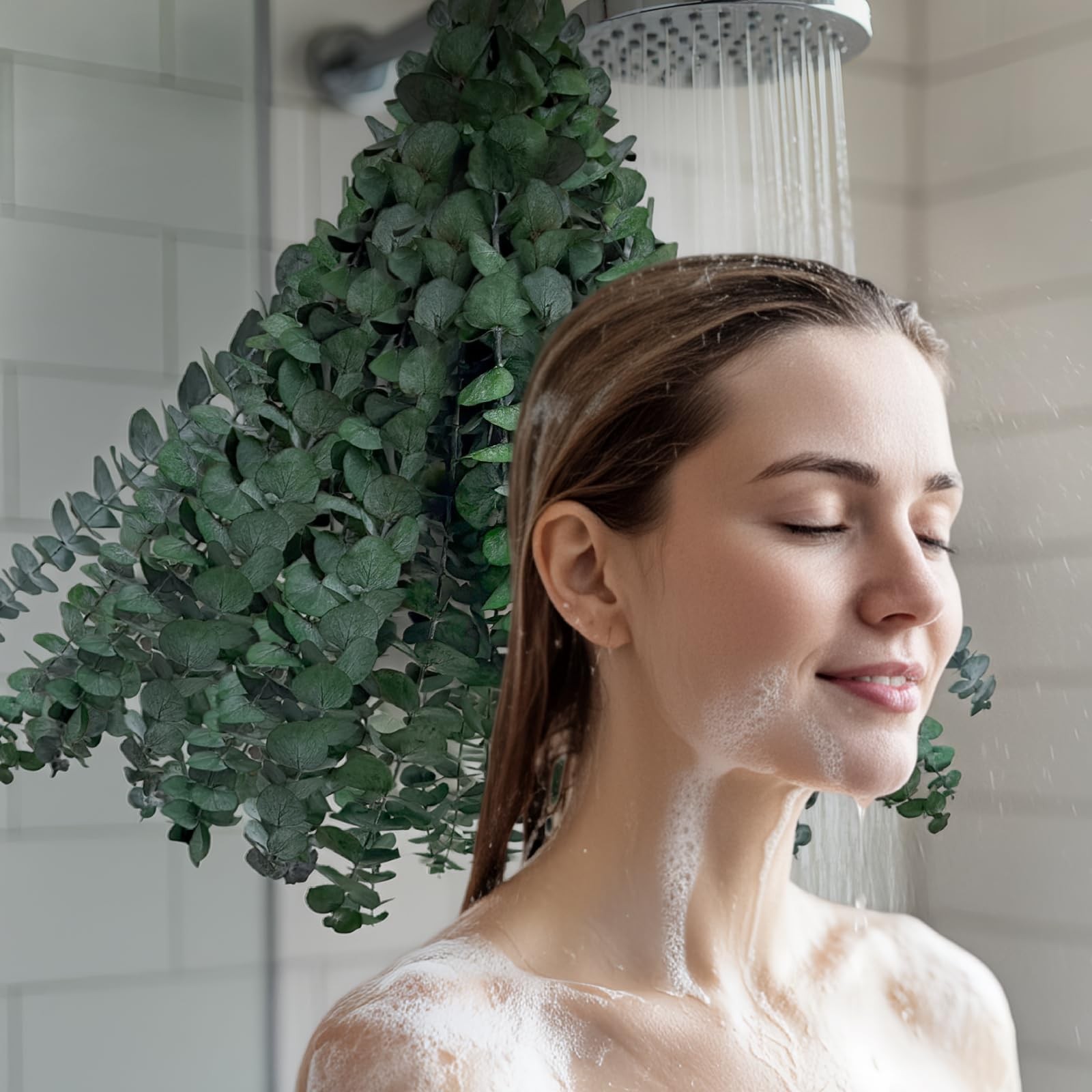 35 PCS Dried Eucalyptus Stems for Shower Hanging, 100% Made from Fresh Leaves…