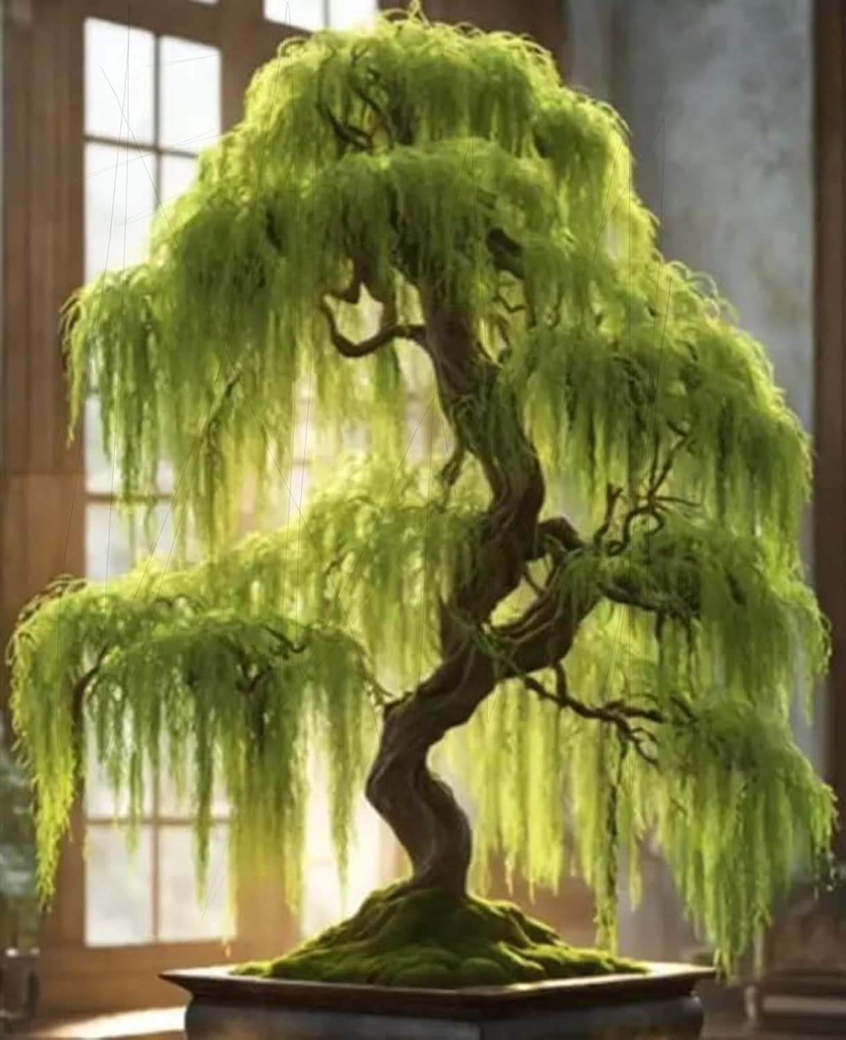 Eversong Weeping Willow Bonsai Tree Cutting to Grow – Thick Trunk Cutting – Grea