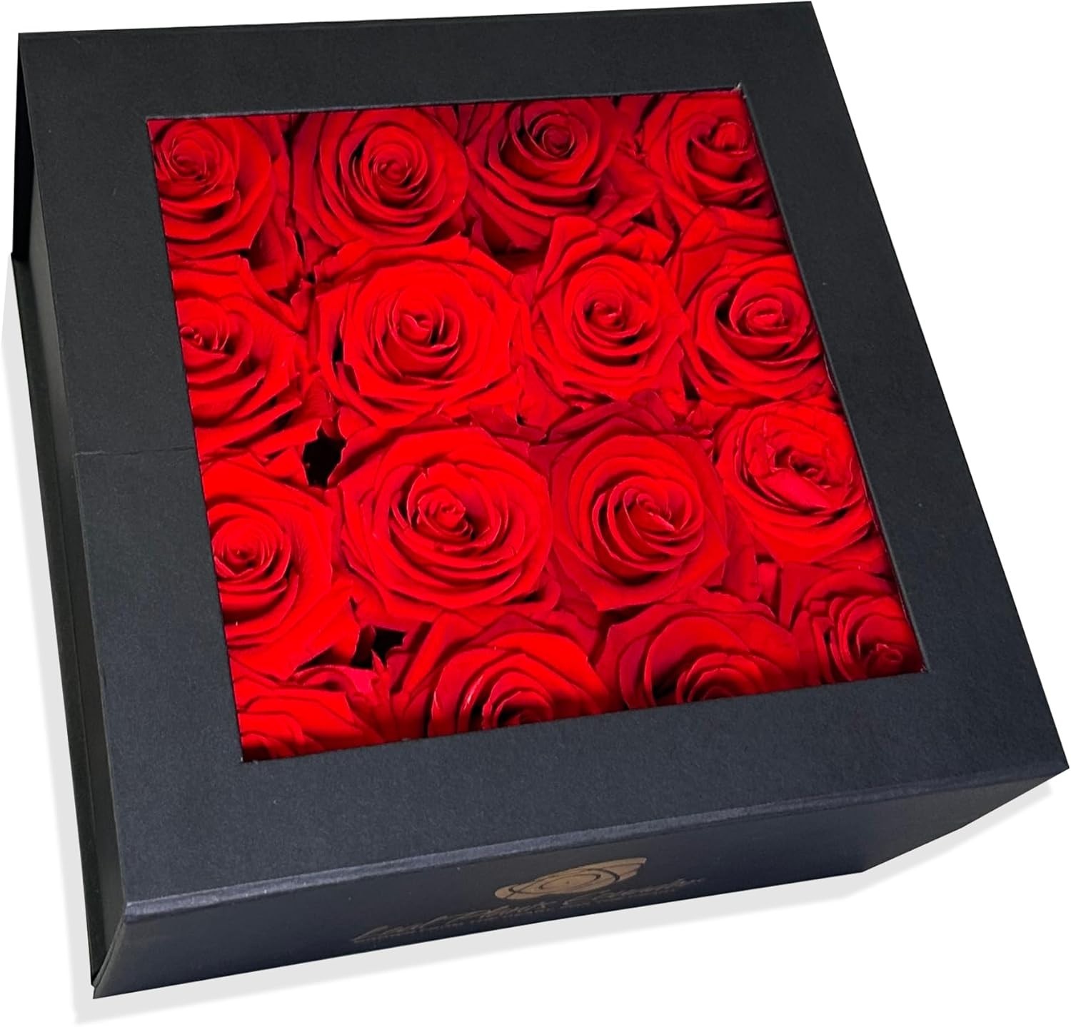 Premium Real Preserved Roses 16 PCS 100% Real Red Roses Lasting Up to 3 Years