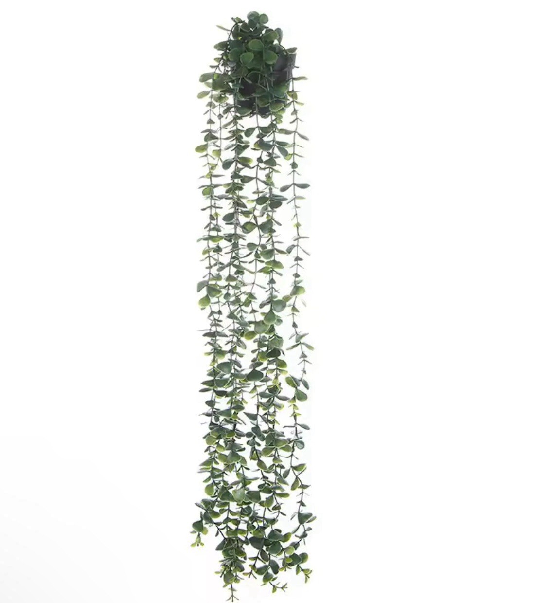 Indoor Outdoor Artificial Hanging Plants, Potted Fake Vines Shelf Decoration