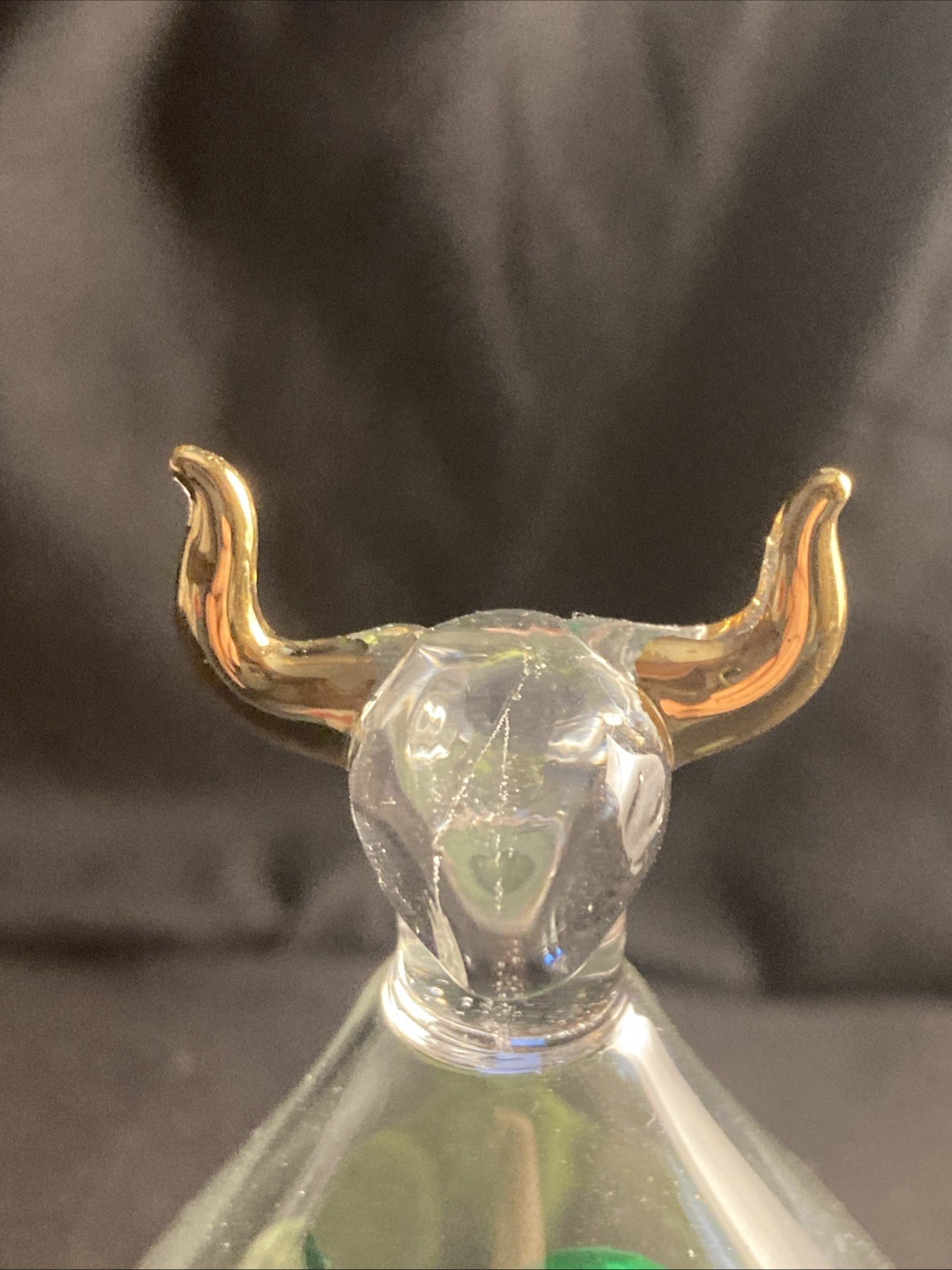 Zodiac Forever Rose Taurus. Real Rose In Glass Dome- Dipped In Gold Version