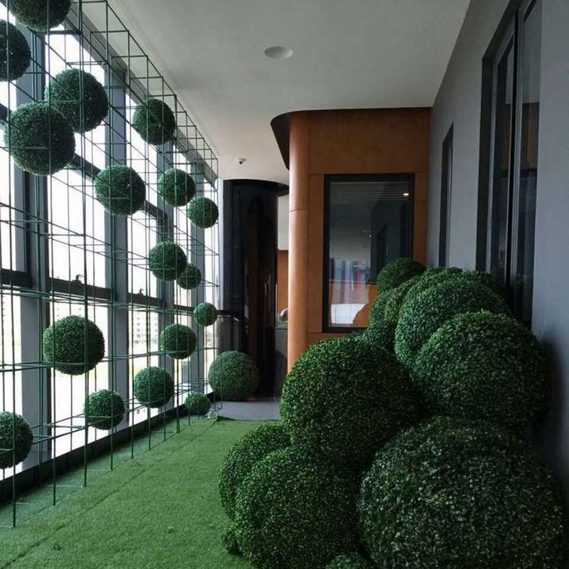 1 Piece Artificial Plant Topiary Ball Indoor And Outdoor Plant Arrangement Decor