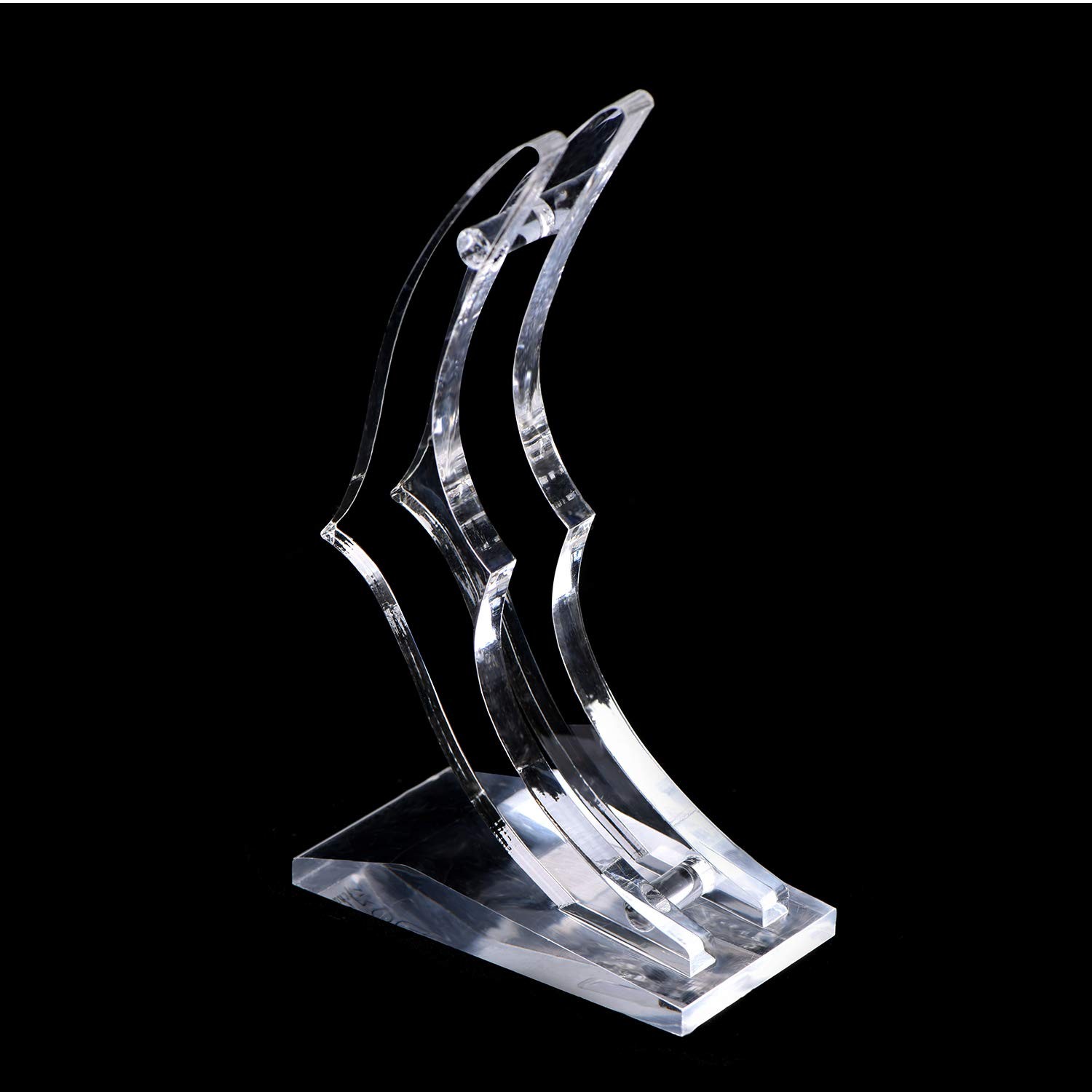 Rose Display Stand, 7.5×4.72×1.58in 24K Gold Rose Flower Stand, Acrylic Singl…