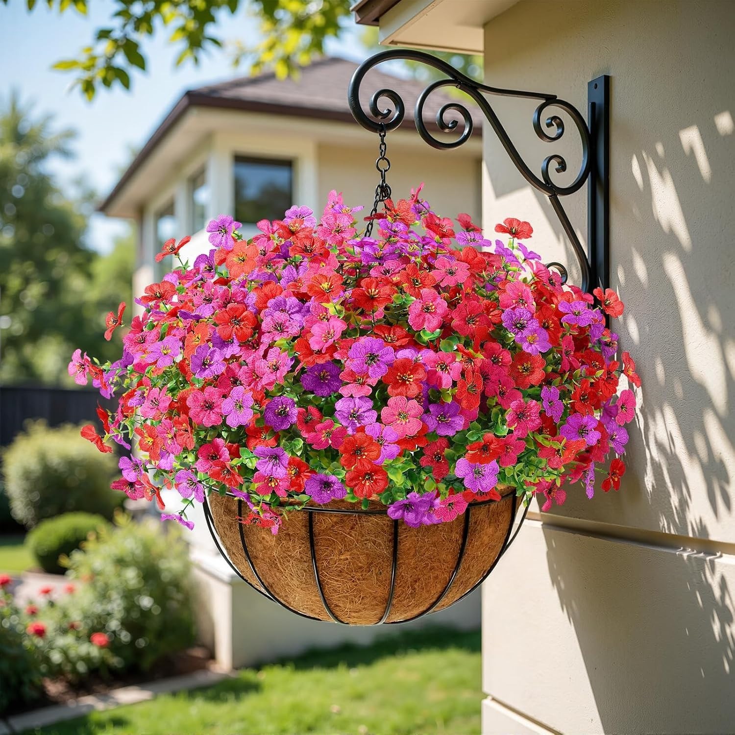 Spring 24 Bundles Faux Plants – Luxurious UV Resistant Decor for -Round Use