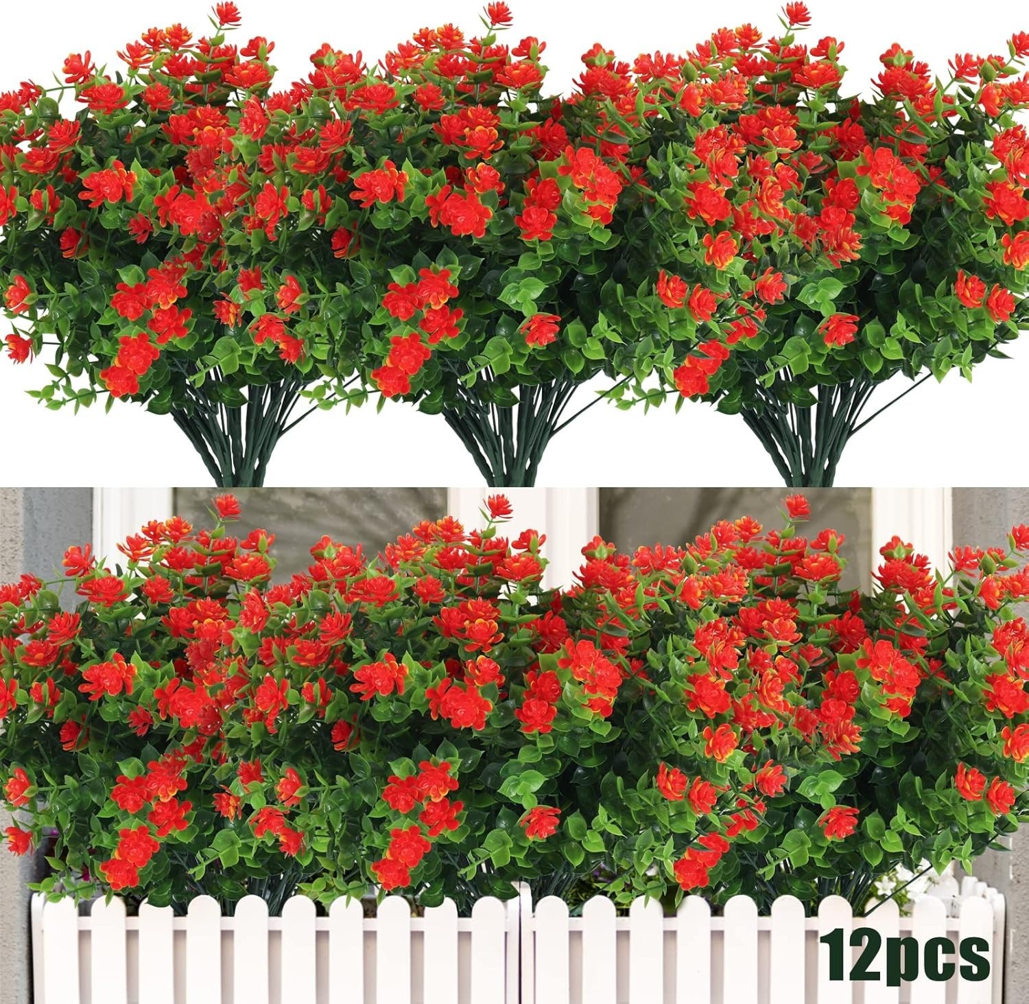 Vibrant 12 Count Artificial Lotus Flowers – Maintenance-Free Garden & Home Decor