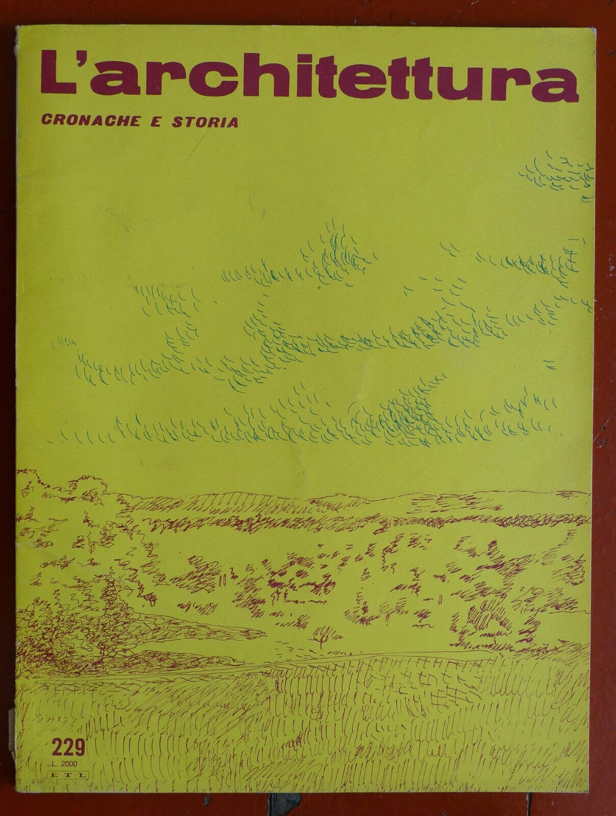 L’Architettura n. 229 Italian Architecture Magazine Architettura boxAR10_39 –