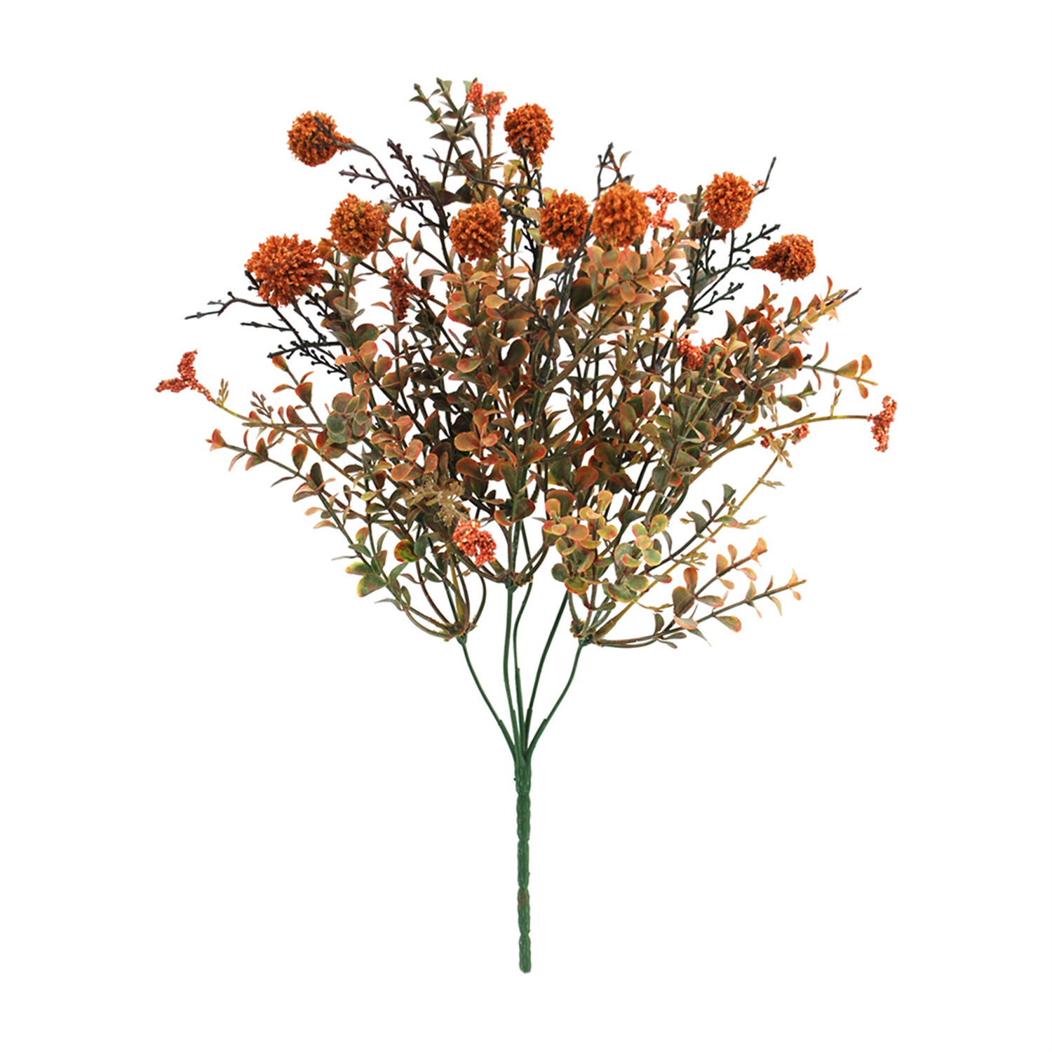 Fall Pincushion Pick / Spray 14″ High Autumn Fall Flor