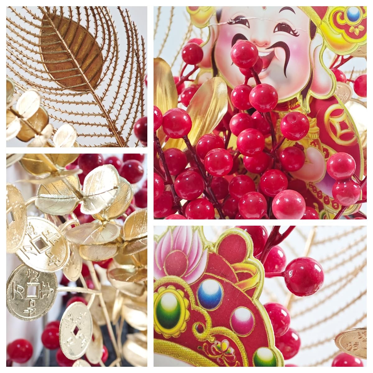 Chinese New Year Fu Bucket, 2026 Spring Festival Fu Character Artificial Bran…
