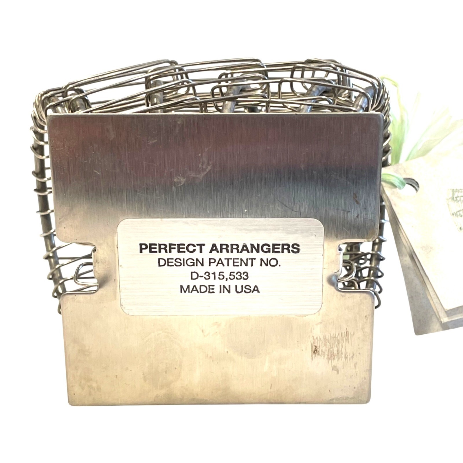 Perfect Arrangers Flower Frog Stainless Steel Floral Bouquet Arranger Stand