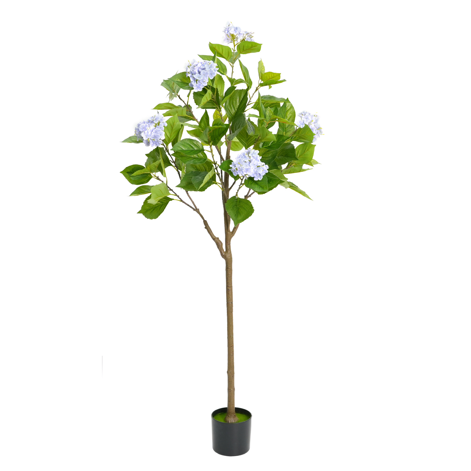 Artificial Hydrangea Flowers Tree 4ft/5ft Tall Potted Decorative Hydrangea Tree
