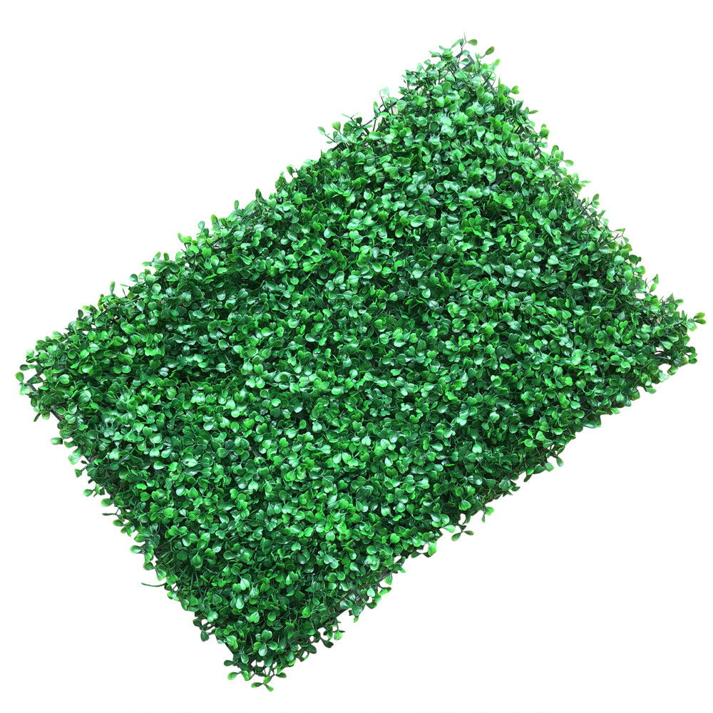 12 Pcs Artificial Plant Wall Mat Greenery Hedge Grass Fence Panel Decor 60x40cm