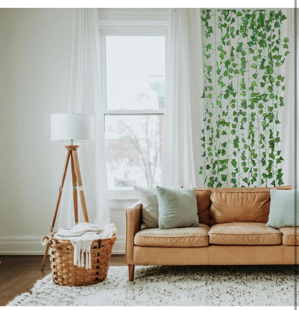 Greenery Vines for Room Decor(12 Pack 84 Feet) Aesthetic Artificial Plant Ivy.