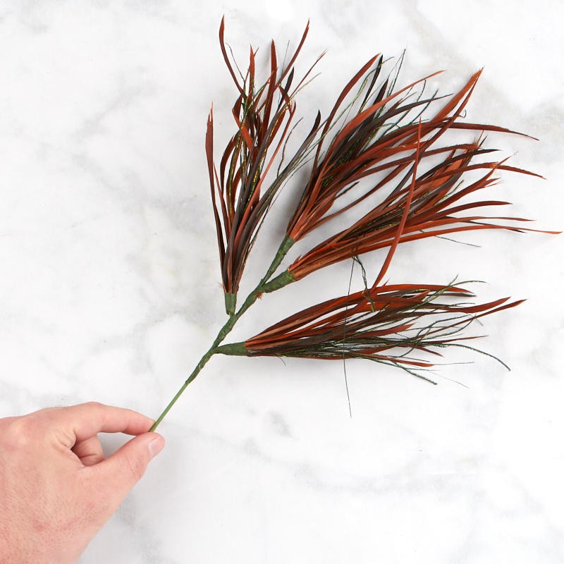 Factory Direct Craft Colorful Brown Feather Accenting Sprays | 2 Sprays