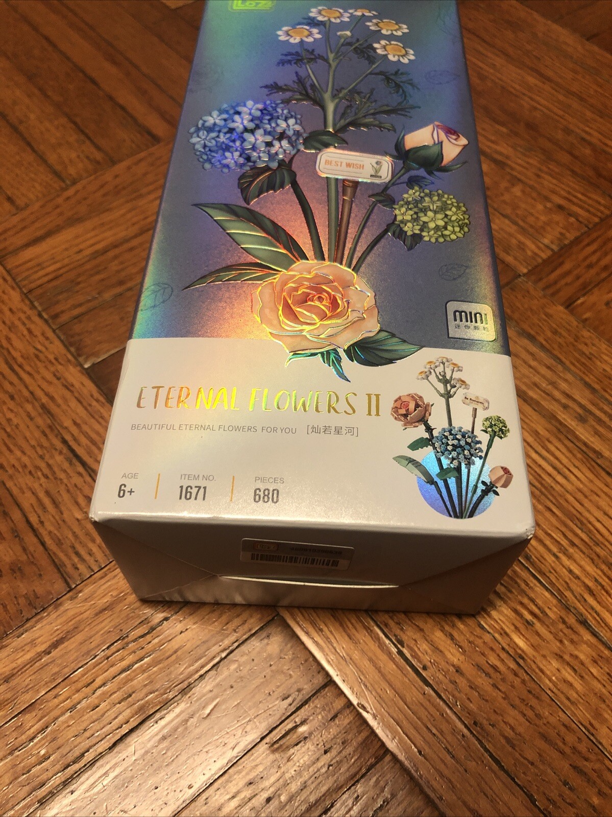 Eternal Flowers II Building Set – Mini Bricks Flower Bouquet DIY 1671