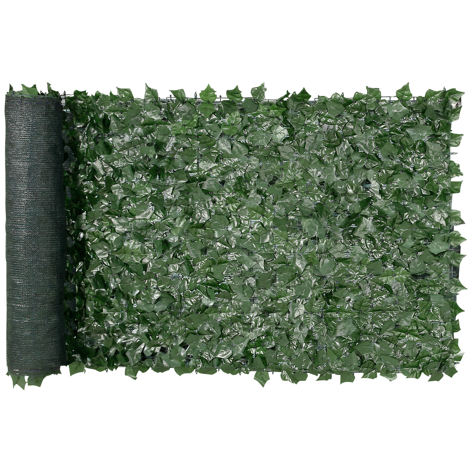 VEVOR 39″x98″ Artificial Faux Ivy Leaf Fence Screen with Mesh Cloth Backing