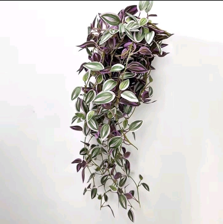 75cm Long Artificial Vines Leaves Fake Plants Silk Tree Leaves Winding Fattan