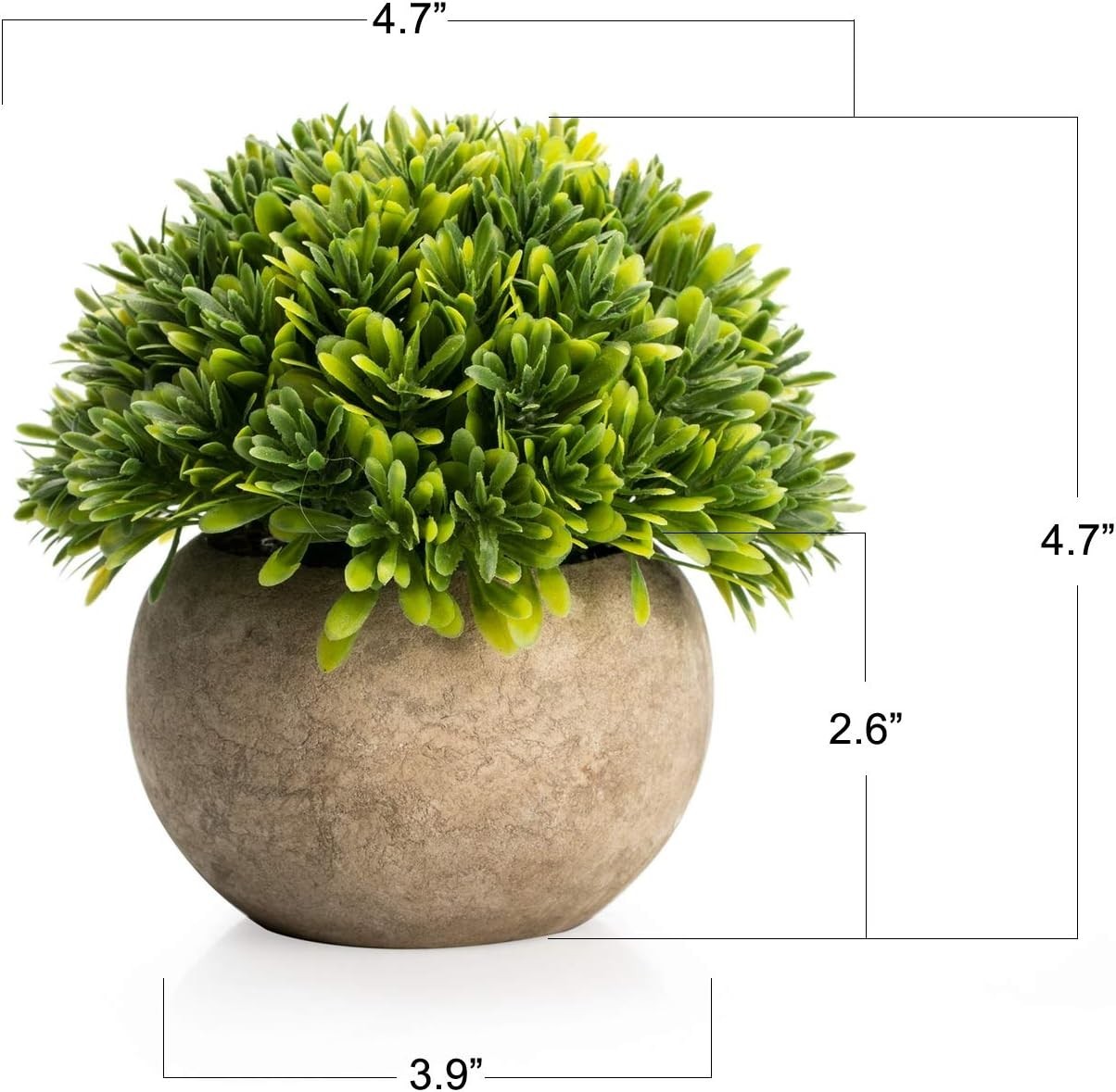 Dust Resistant Artificial Boxwood Plant – Charming Decor for Every Occasion