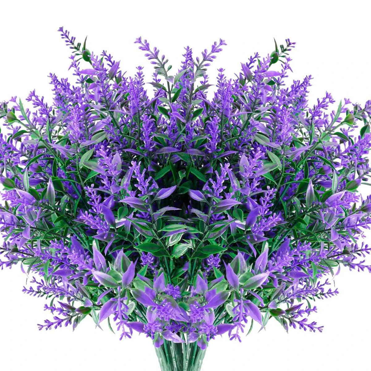 Artificial Lavender Flowers Plastic Fake Plants Home Wedding Garden Decor 36cm