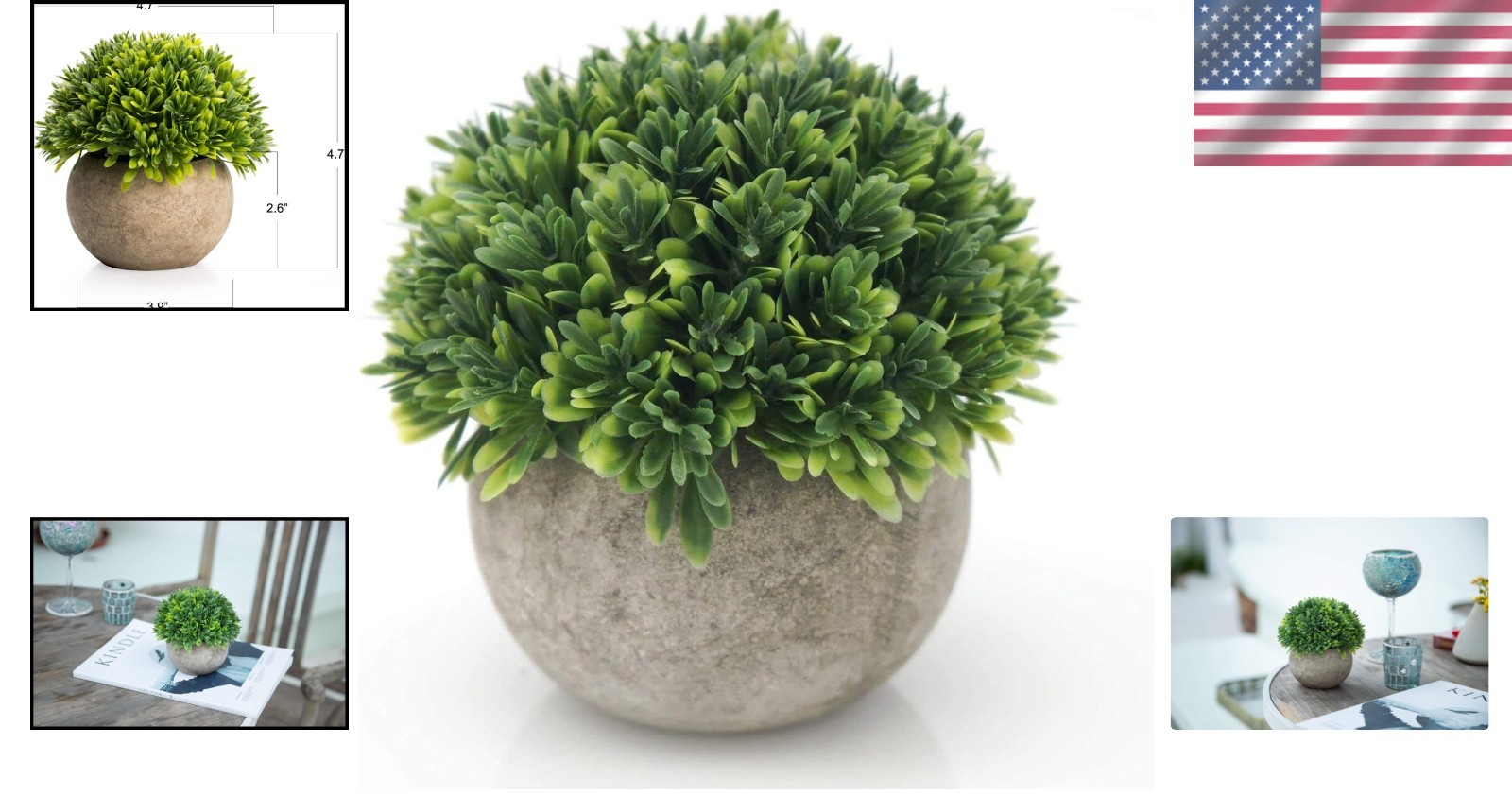Dust Resistant Artificial Boxwood Plant – Charming Decor for Every Occasion